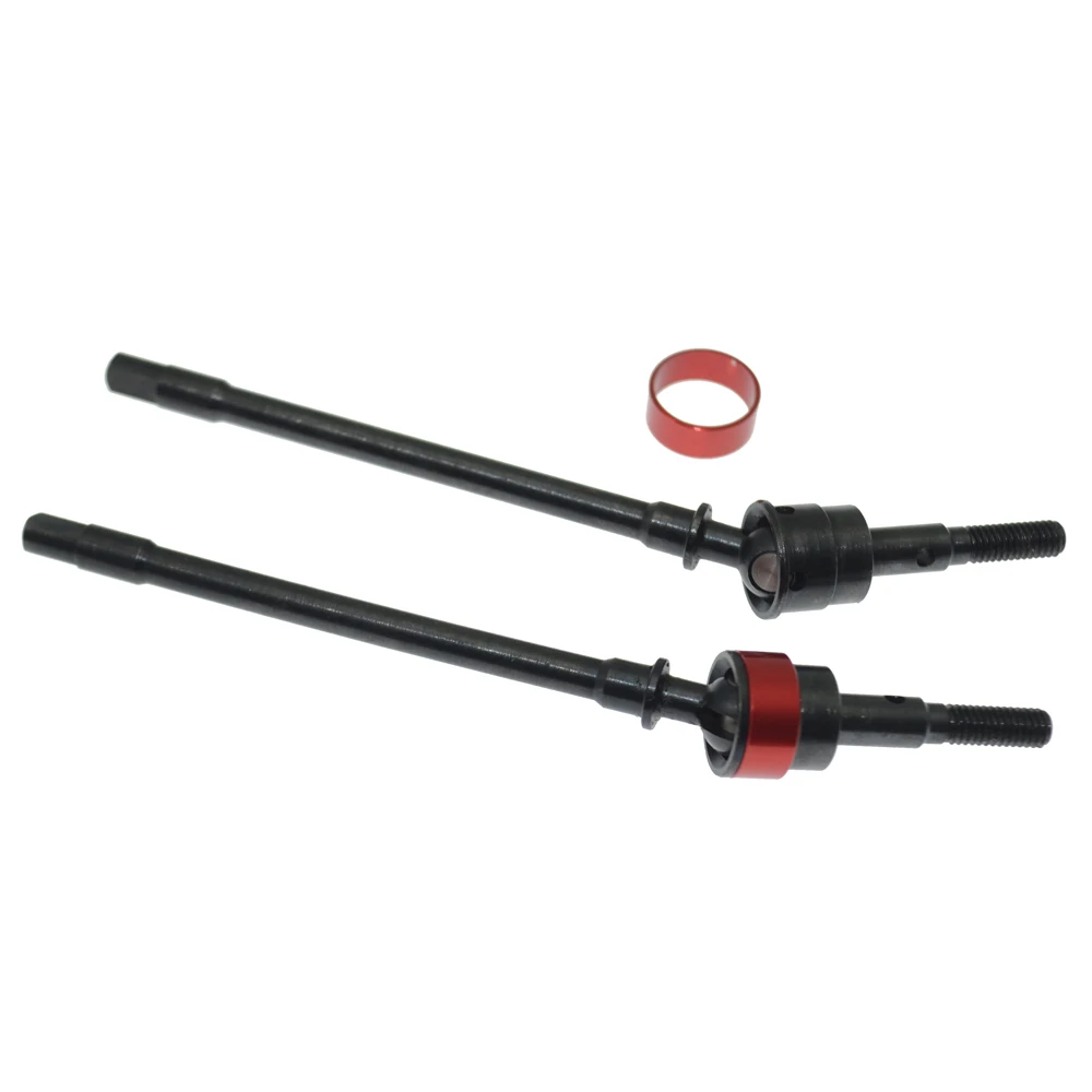 Передняя ось из металла и стали RC CVD Универсальный приводной вал для Axial SCX10 1/10 Crawler