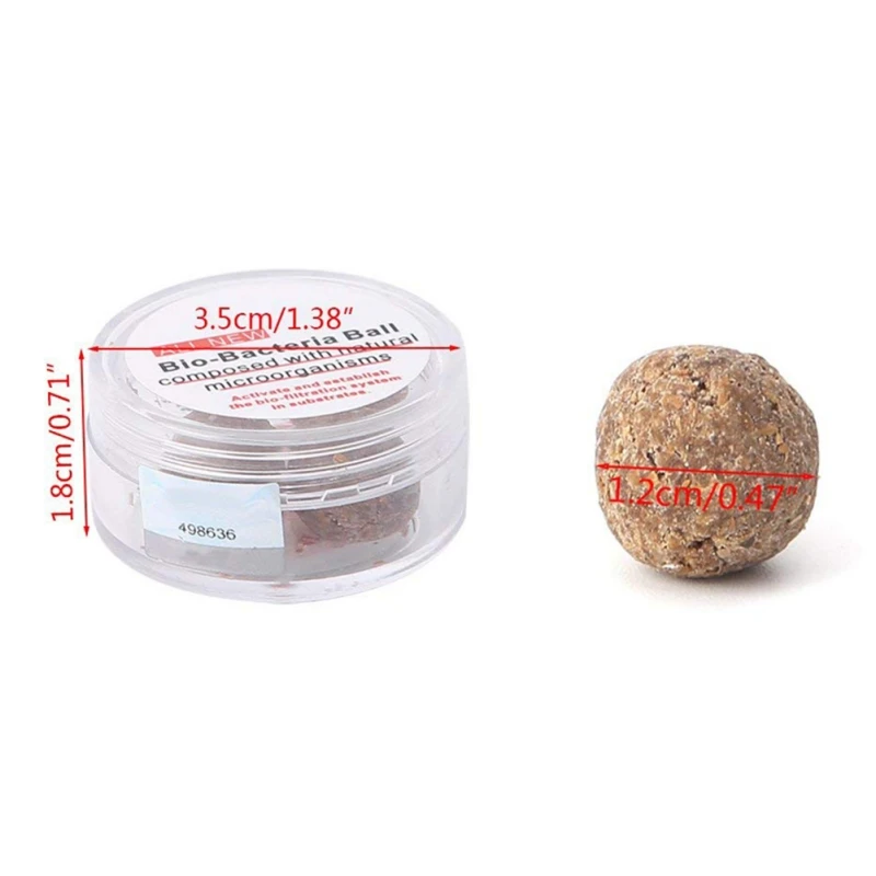 Стабилизатор воды для аквариума Чистые шарики нетоксичные био-бактерии