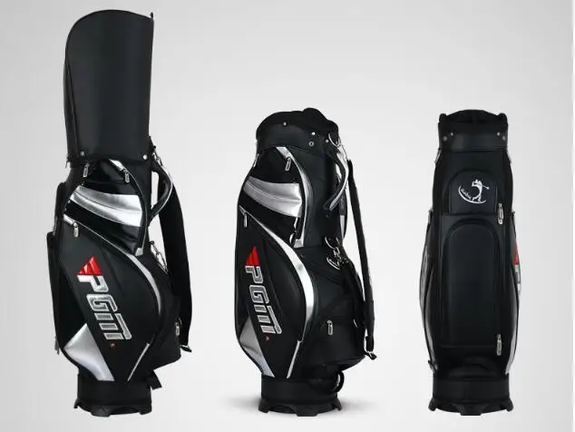 

High quality!PGM Genuine Golf Sport Package Standard Caddy Men Golf Cart Bag Professional Ball Staff Bag Cover 2 Colors