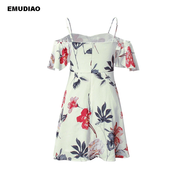 Женское летнее платье с принтом для отдыха 2019 | Женская одежда