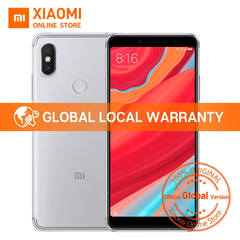Глобальная версия Xiaomi Redmi S2 4 GB 64 Snapdragon 625 Octa Core 5 99 &quot18:9 полный Экран двойной Камера