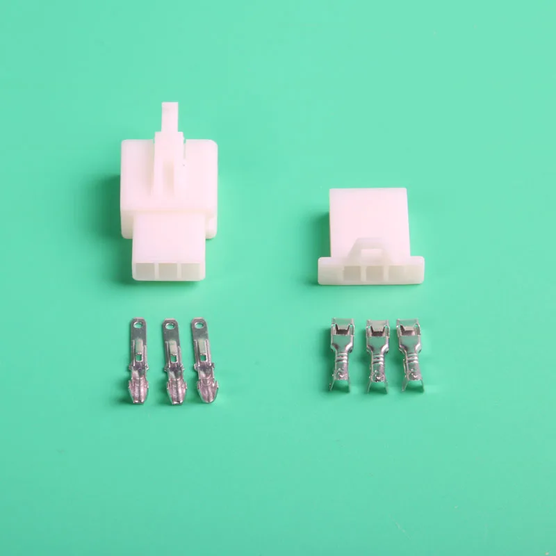 Электрический велосипед/автомобиль/RC/RV 2 8 мм 3 коннектор для проводов с клеммами