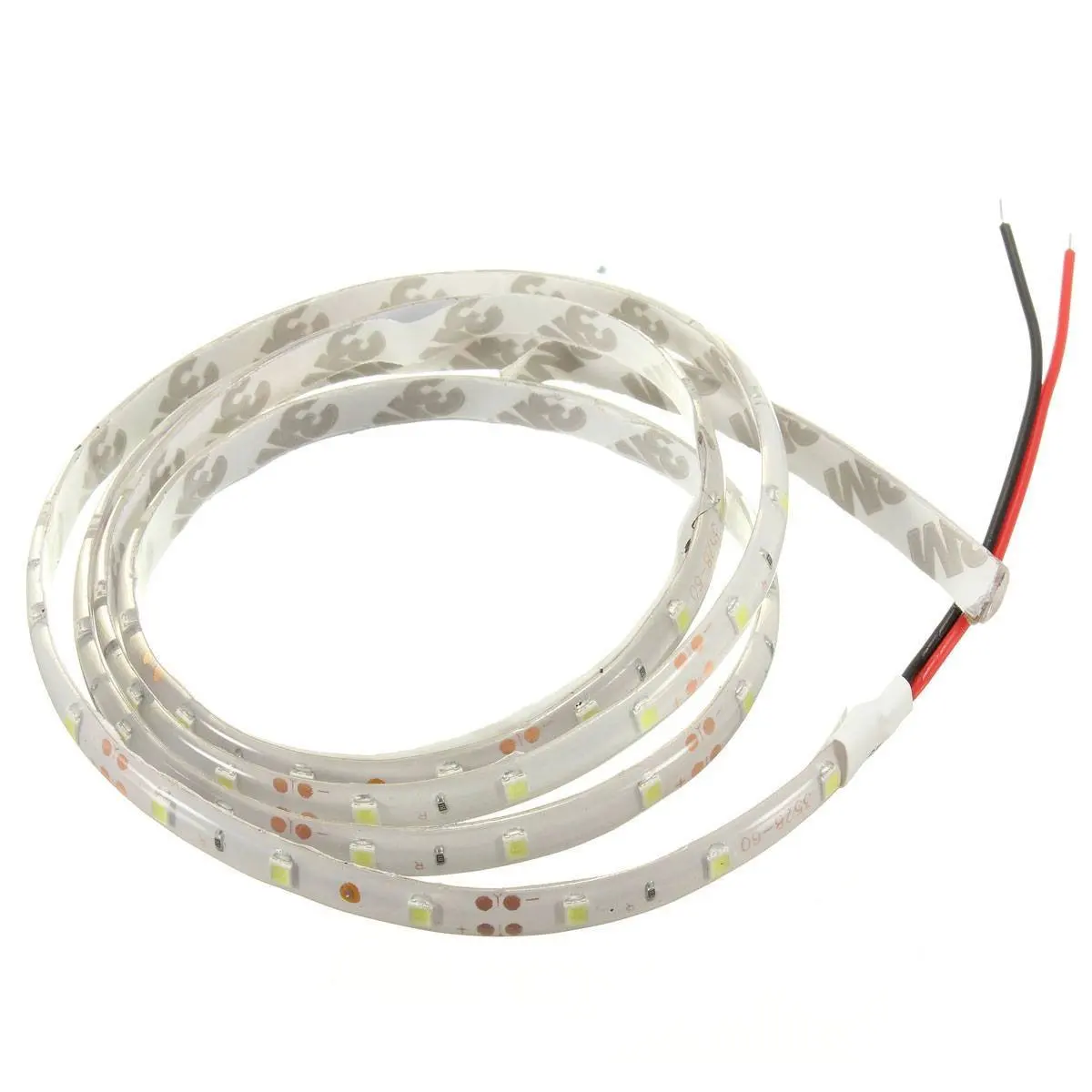 1 м 60 3528 SMD Водонепроницаемая светодиодная лента DC12V (белый)|Светодиодные лампы и