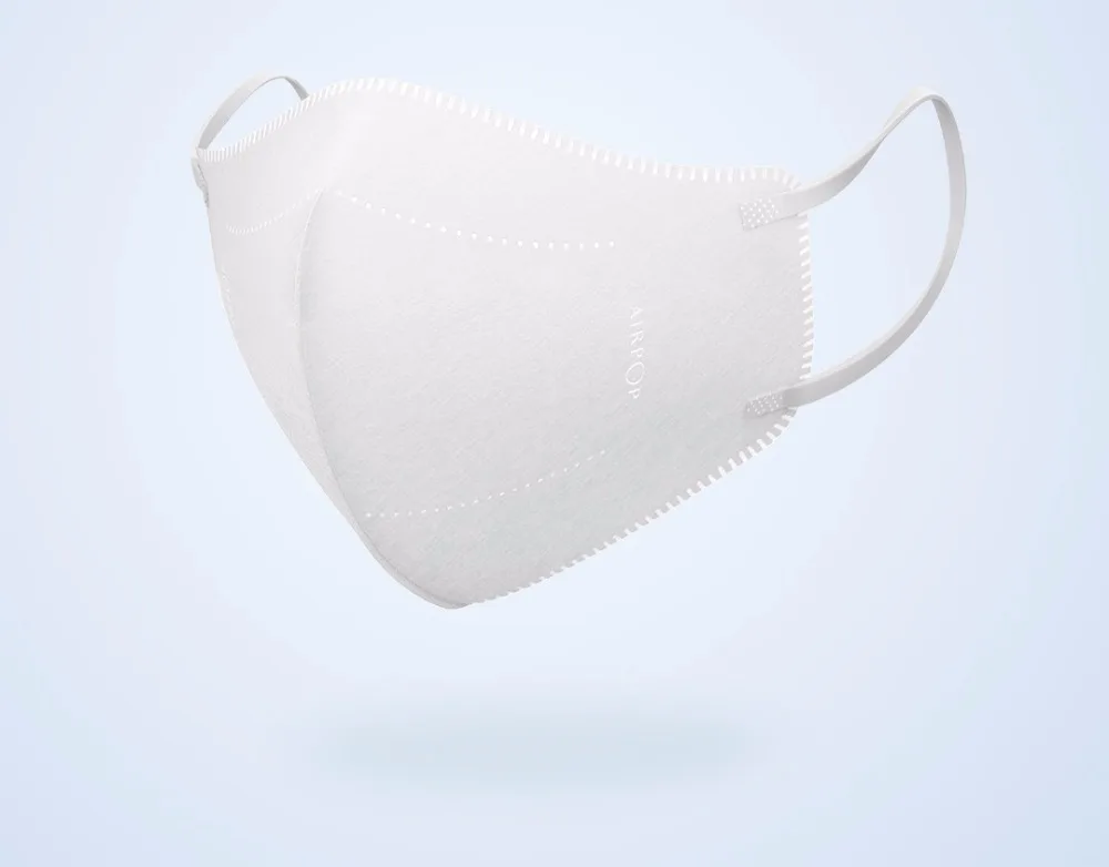 20 шт./лот Xiaomi Mijia Airpop 0,4 мм Тонкий светильник, маска для воздуха, удобная маска 2,3 г, эластичные подвески для ушей для ежедневной пыльцы H20