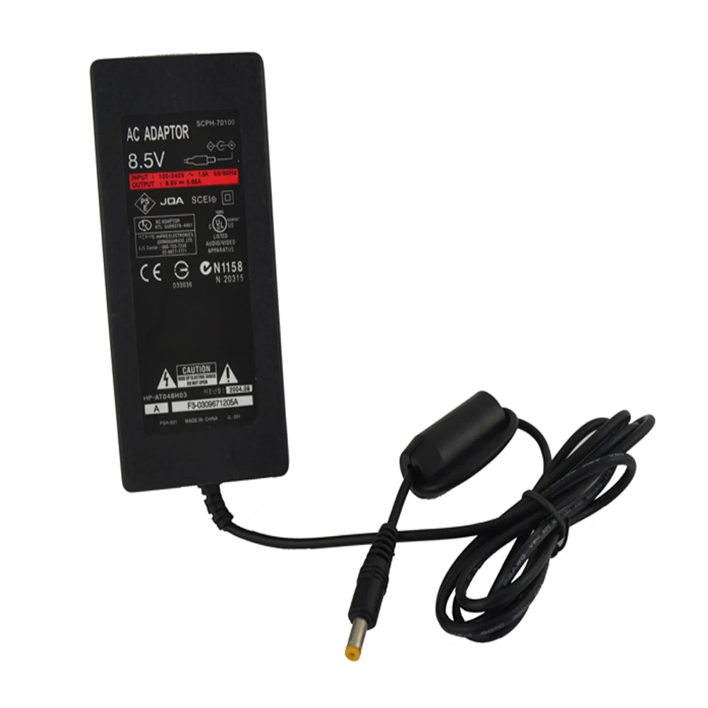 Адаптер переменного тока для консоли PS2 черный | Электроника