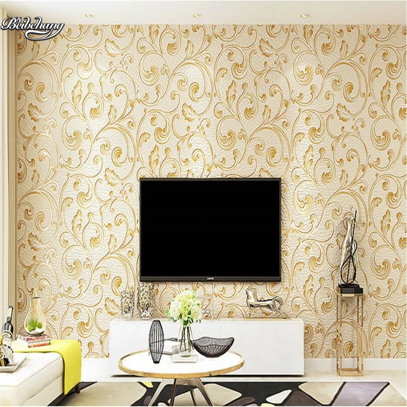 Европейский роскошный обои 3d для гостиной теплый воздух спальни|background wallpaper|wallpaper