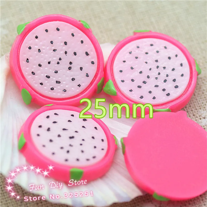 Кабошоны из смолы с плоской задней стороной дракон фрукты кукольный домик