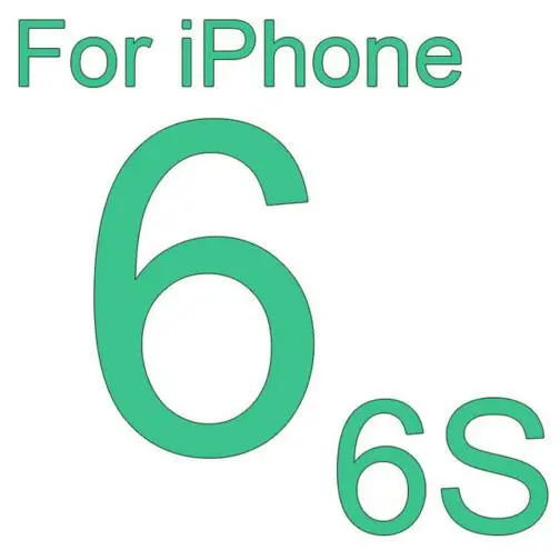 3 шт./лот, закаленное стекло, Защитная пленка для экрана для iPhone 11 Pro XS Max X XR 8 7 6 6S plus 5 5S, жесткая Защитная стеклянная крышка - Цвет: 3filmsi6