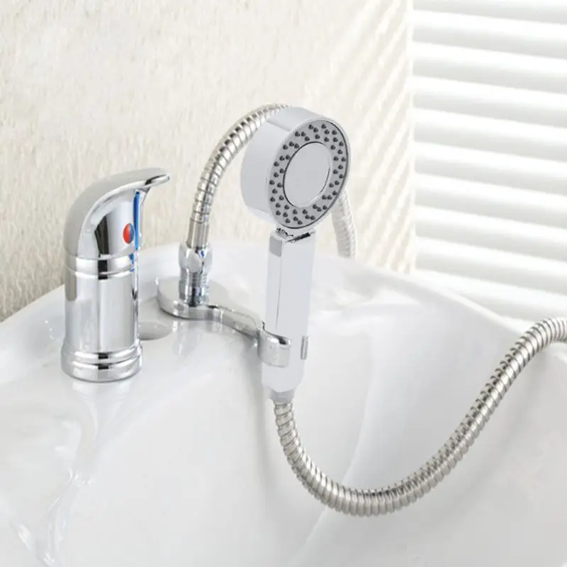 

50cm Hot & Cold Water Faucet Zinc Alloy Shampoo Bowl Shower Head Wash Hair Tap Mixing Valve Beauty Salon Bed Accessories