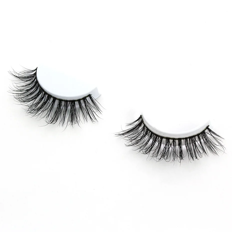 VICILEY 3D Mink Lashes Eyelashes False mink eyelashes Handmade Natural Cilios Fake Eye Extension-D036 | Красота и здоровье