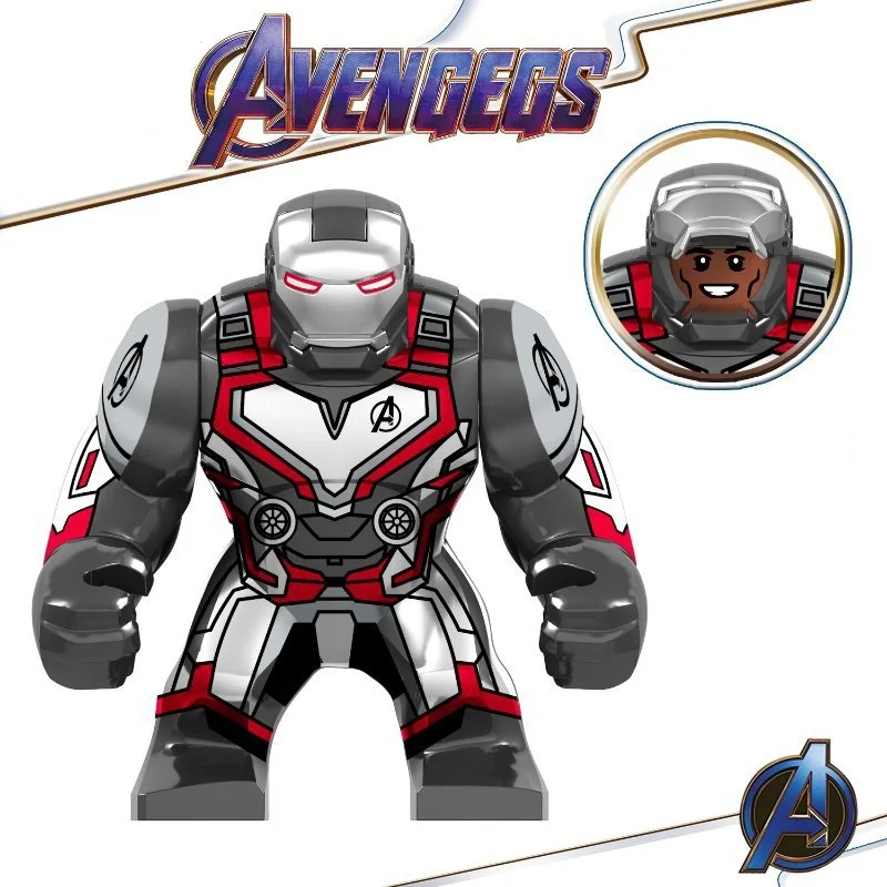 Фигурки Legoed Avengers 4 Endgame Marvel Железный человек танос Infinity Gauntlet модель строительных