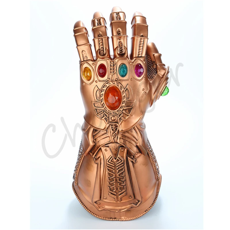 1:1 перчатки Thanos Infinity Gauntlet War косплей супергерой перчатка Таноса Хэллоуин вечерние