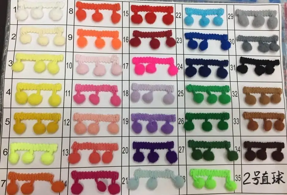 Дешевые декоративные шарики-Помпоны для макраме размером 18-20 см ширина 2 5 диаметр