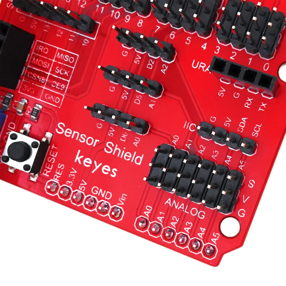KEYES сенсорный Щит V5.0 Плата расширения для Arduino uno R3|shield for arduino|shield arduino unoshield |