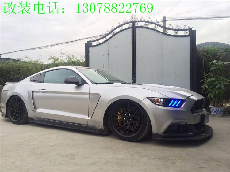 Подходит для Ford 15-17 Mustang модифицированный Roush Routh углеродное волокно задний тюйер