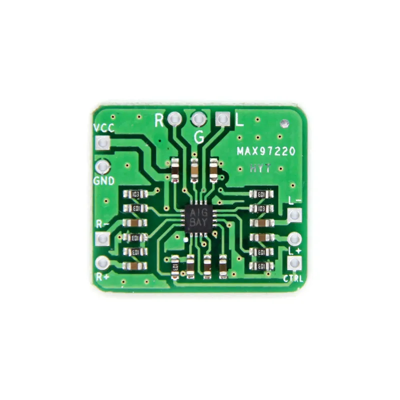 

1PC Power amplifier board MAX97220 differential to balanced single-ended output amp HIFI input 2.5 ~ 5.5V