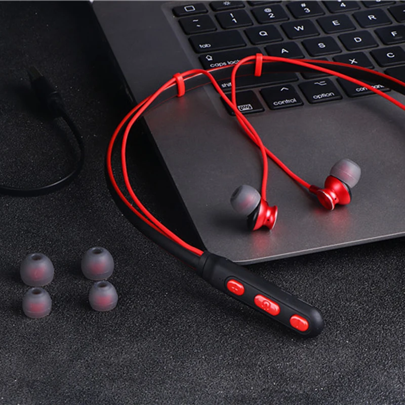 Teamyo спортивные Bluetooth наушники беспроводные с микрофоном шумоподавление бас