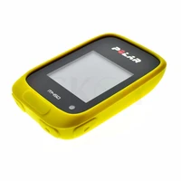 outdoor bycicle road mountain bike accessories rubber yellow protect case for cycling training gps polar m450
