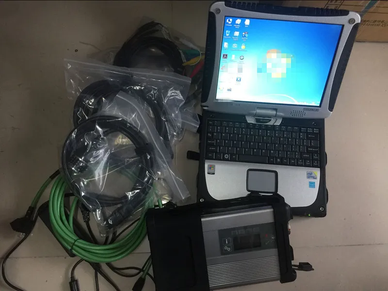 

2021,06 в новейшее программное обеспечение ssd mb sd c5 подключение диагностический инструмент mb star c5 с cf-19 Ноутбук готов к работе для mb автомобилей ...