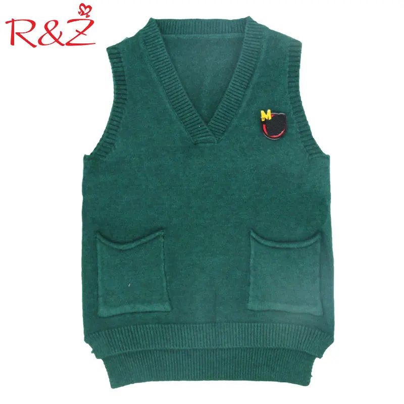 Новинка 2017 Осенний жилет R & Z для девочек и мальчиков модная верхняя одежда с