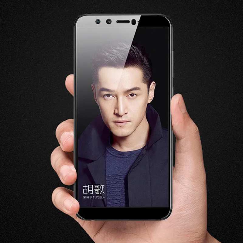 WeeYRN Honor 9 Lite Полное покрытие защитное стекло на для Huawei / lite (Хонор Лайт) закаленное