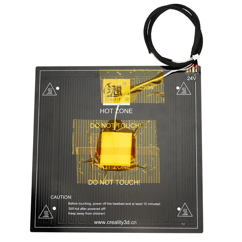 Алюминиевая панель для 3D принтера Creality Ender 3 pro CR20 MK3 24 В 235*235*3 мм|Детали и