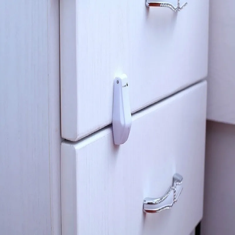 4 шт./упак. Детские Безопасность замки для выдвижных ящиков анти пинч рука