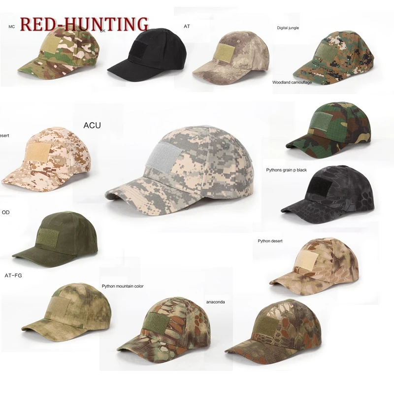 

Adjustable Multicam Military Camouflage Hats For Men Airsoft Snapback Tactical Baseball Caps Paintball Combat Army Hats