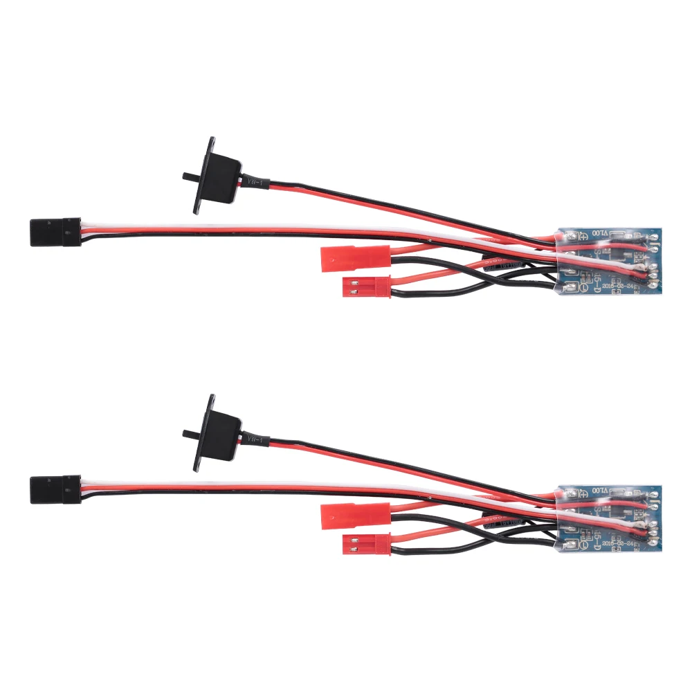 Оригинальный 2 шт. 2S 10A матовый ESC электронный регулятор скорости с 5В/1А BEC для 1/16 1/18