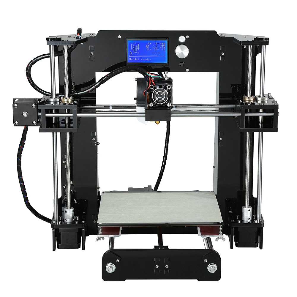 Anet A8 A6 3d принтер Высокая точность Reprap DIY набор легко собрать с 12864 ЖК экраном