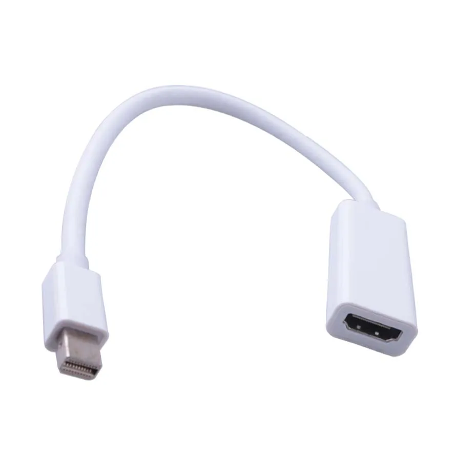 Elistooop Mini DP к HDMI адаптер кабель Мини порт дисплея Thunderbolt конвертер для Macbook Pro Air