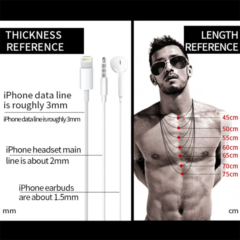 Beier 2.5mm/3mm/4mm Stainless Steel Necklace long Chain Trendy Boy Man BN1009 |