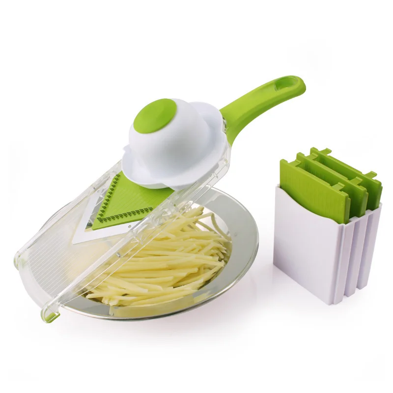 V Тип мандолина slicer терку морковь лук резки овощей картофеля резак растительные Жульен фруктов Кухня