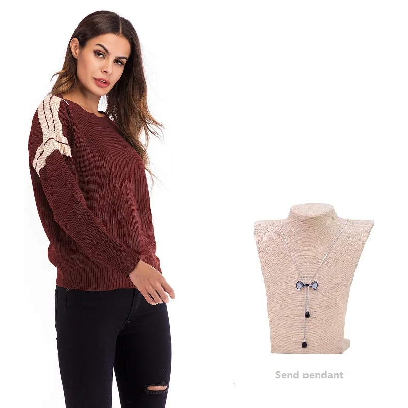 women sweater streetwear Leisure fashion vetement femme 2018 autumn winter computer knitted o-neck Keep warm Slim-type | Женская одежда