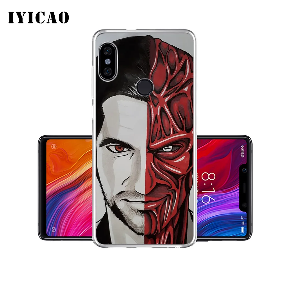 Чехол для телефона IYICAO Lucifer Tom ellissa мягкий силиконовый чехол ТВ шоу Xiaomi Redmi 4A 5A 6A Note 7
