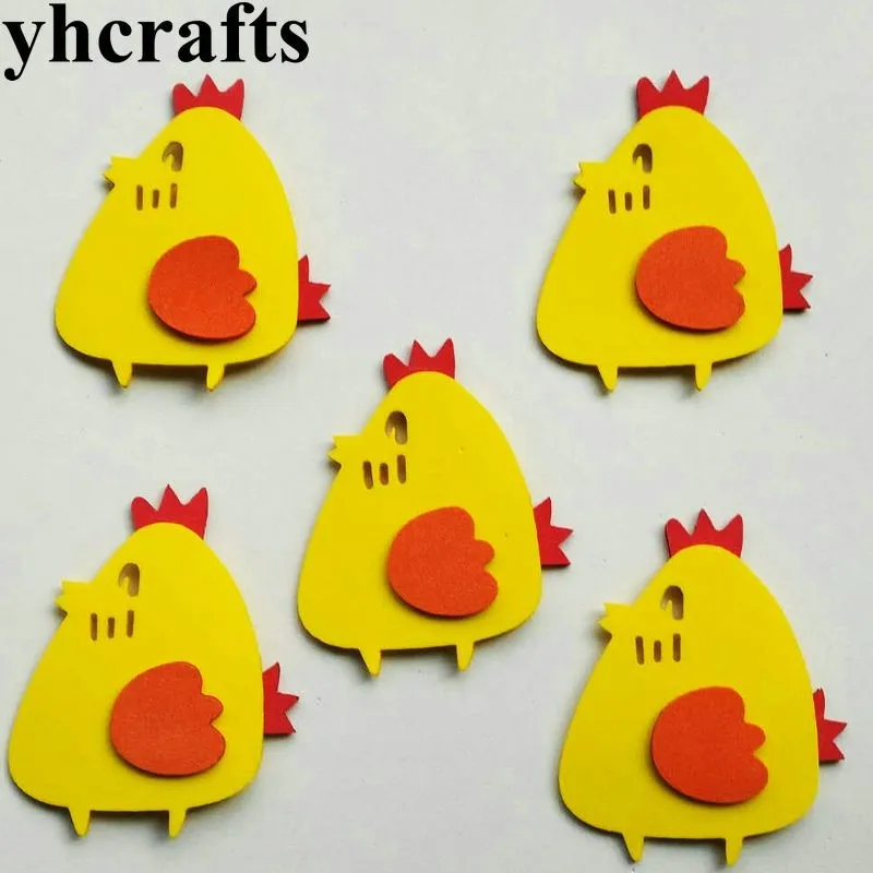 

1bag/LOT Chicken foam shape without stickers,19 design.Creative activity diy toys Early learning educational Kindergarten