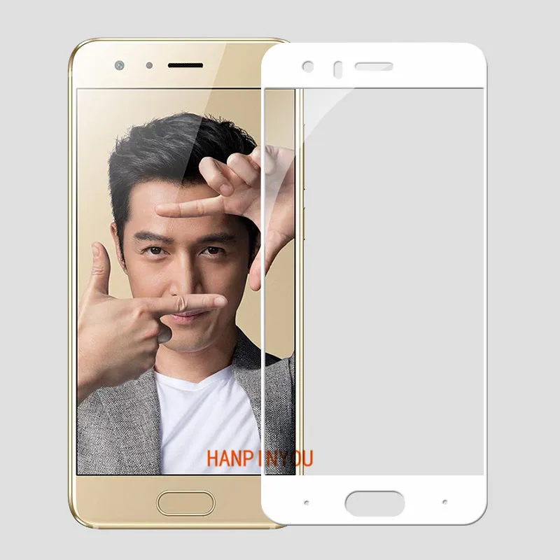 Закаленное стекло с полным покрытием для Huawei Honor 9 5 2 дюйма ультратонкая