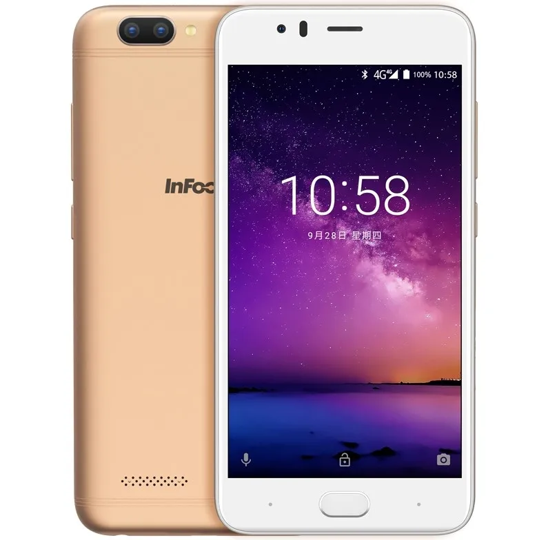 Infocus A3 2 Гб Оперативная память 16 Встроенная 3050 mAh 5 дюйма Quad core 1280*720 13MP + MPDual сзади