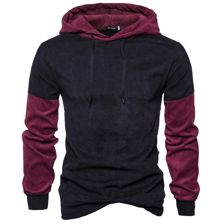 Толстовки мужские Sudaderas Hombre хип хоп мужские s бренд сшивание толстовка с капюшоном приталенный свитер Мужская толстовка XXL