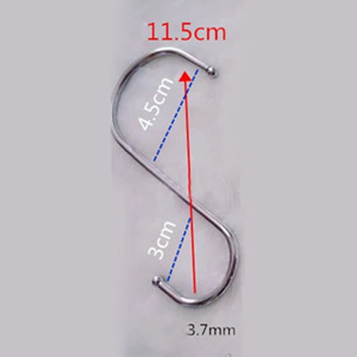 10 шт. крючки из нержавеющей стали кухонная сковорода для мяса вешалка одежды | Дом