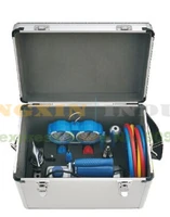 new arrived value 7in1 refrigeration repair tool set with aluminum alloy box