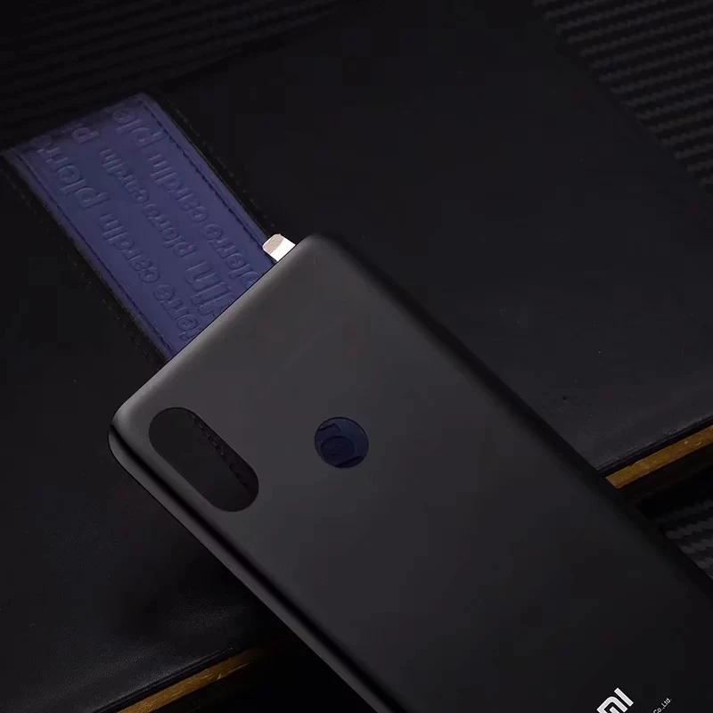 Mi8 оригинальный корпус для Xiaomi Mi 8 Xiaomi8 стеклянная задняя крышка батарейного