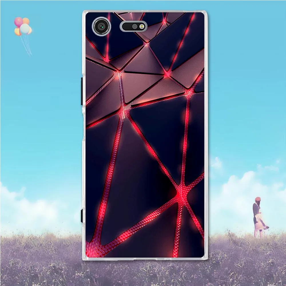 Чехол для Sony Xperia XZ Premium чехол с 3D рисунком мягкий из ТПУ Fundas 5 '' чехлы телефонов