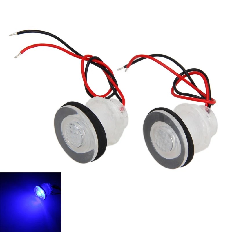 1 пара лодка морской RV водонепроницаемый 12V LED вежливость свет для лодки лестницы