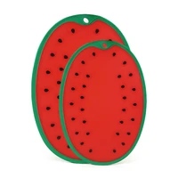 cute watermelon style chopping board thick board kitchen tool free shipping