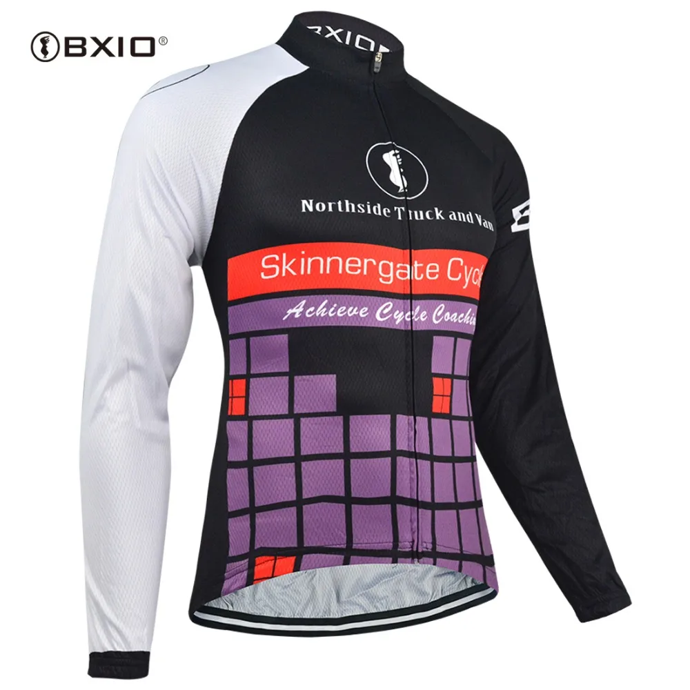 Бренд BXIO Зимняя Теплая Флисовая профессиональная команда Майки для велоспорта