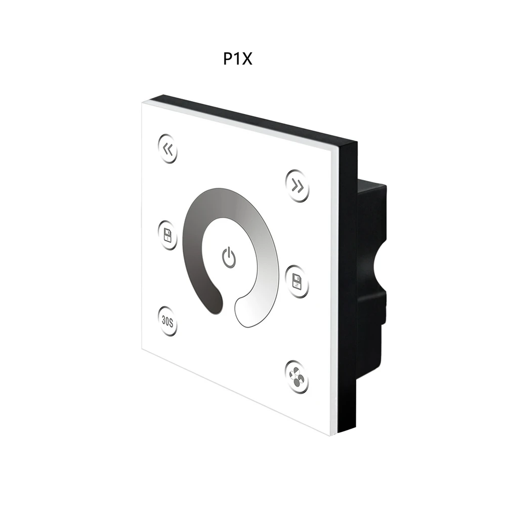 Новый одноцветный светодиодный диммер P1X + R4 приемник Сенсорная панель настенное