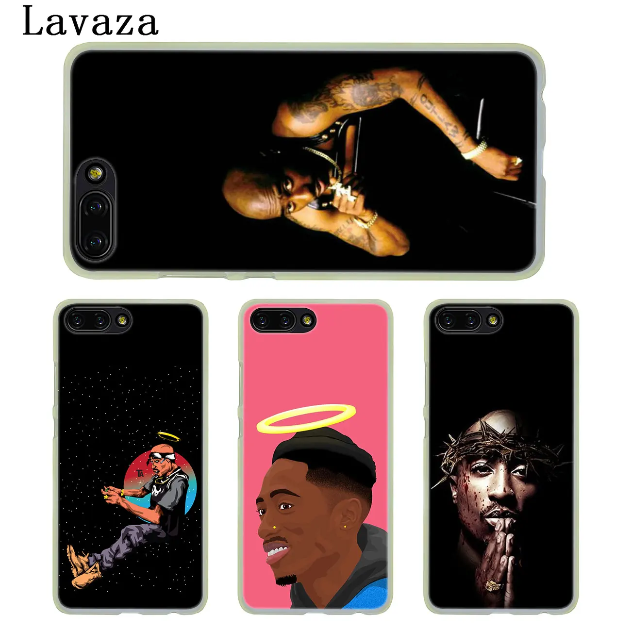 Чехол Lavaza singer 2pac tupac Crown 2 pac Rap для Huawei Y9 Y7 Prime 2019 2018 Honor 20 8A 8X 8 9 9X 10 Lite 7C 7X 7A