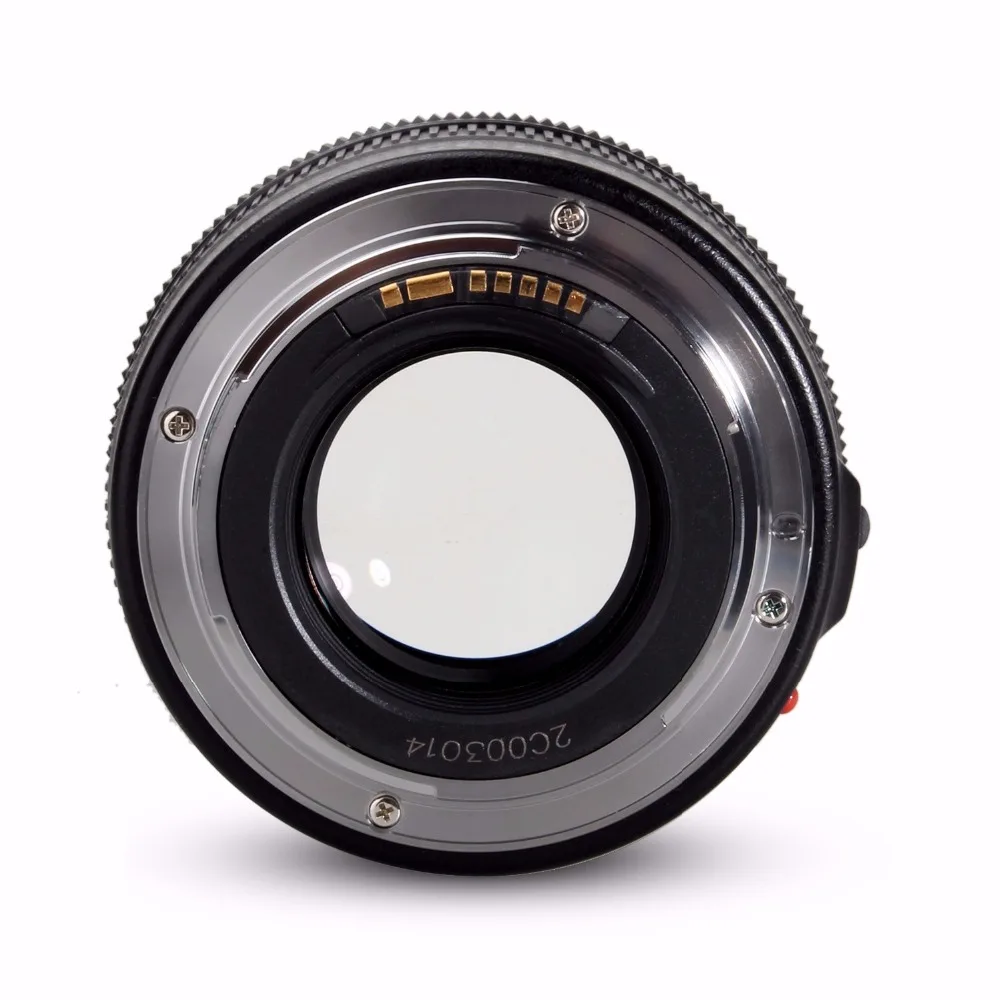 YONGNUO YN100mm F2 Средний телеобъектив основной объектив большая апертура Автофокус Объектив для Canon EOS Rebel камера AF MF с Чехол