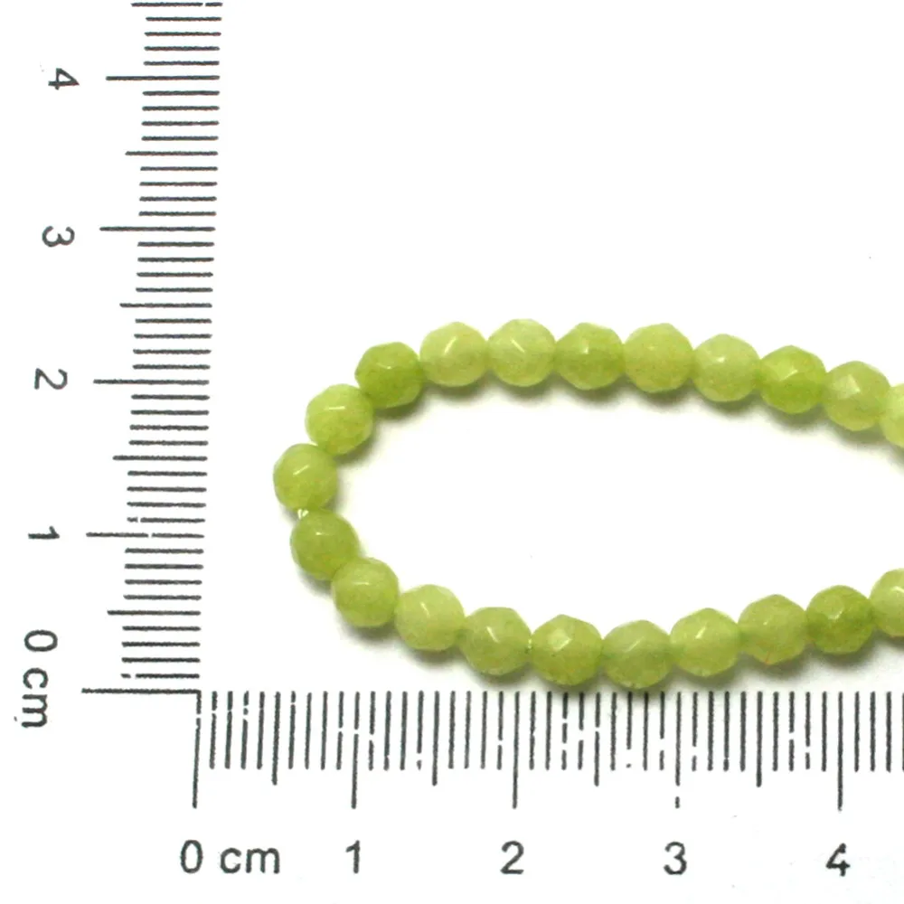 Бусины NiceBeads (85 шт./нитка = 1 партия) модные граненые круглые бусины 4 мм из